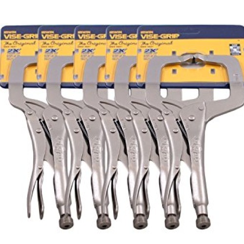 IRWIN Vise Grip 11R 11 C Clamp Locking Regular Tip Easy Release P...