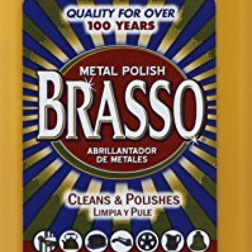 Brasso 2660089334 8 oz Metal Polish for Brass, Copper, Stainless, ...