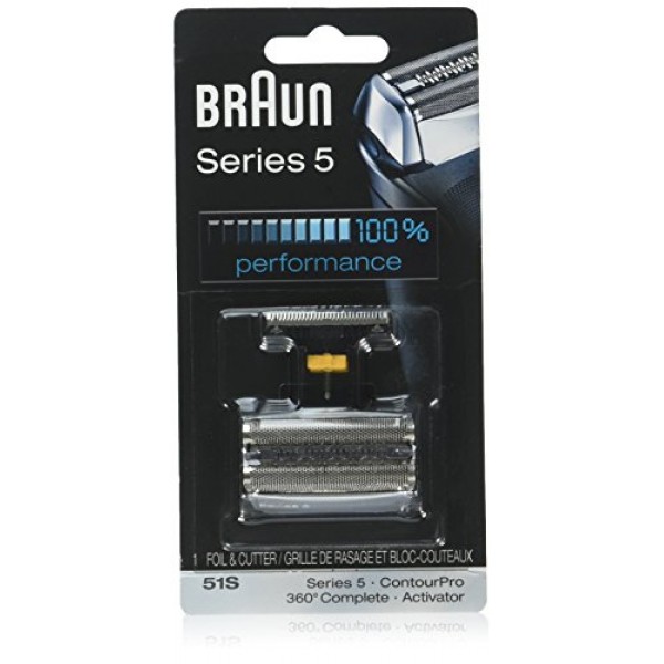 Braun Series 5 51S Foil & Cutter Replacement Head, Compatible with...