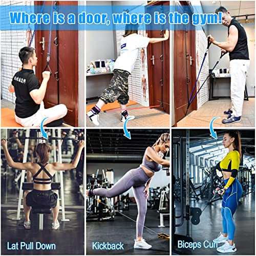 Brebebe Door Anchor Strap for Resistance Bands Exercises, Multi Po...