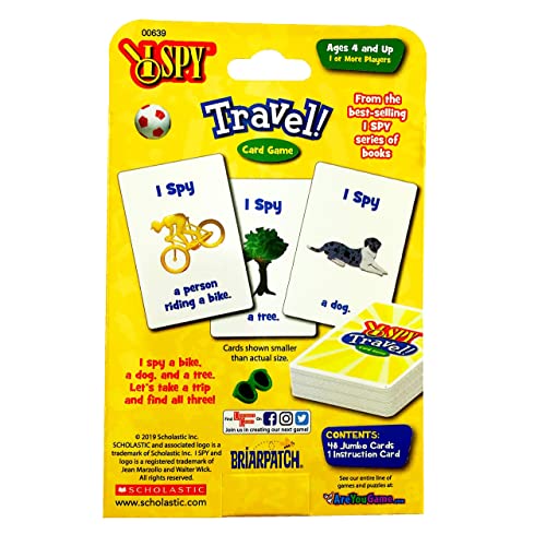 Briarpatch I SPY Travel Card Game for Kids, Entertain Children on ...