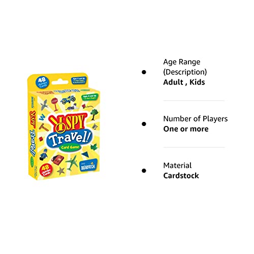 Briarpatch I SPY Travel Card Game for Kids, Entertain Children on ...