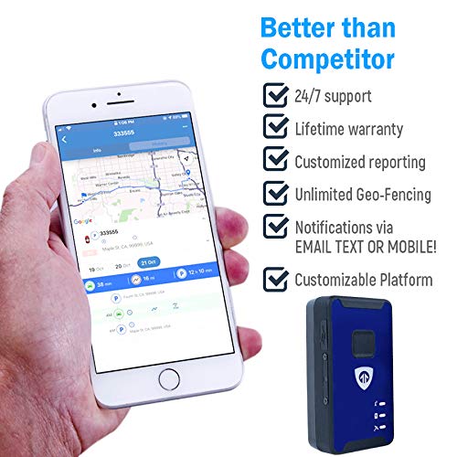 Brickhouse Security Spark Nano 7 4G LTE Micro GPS Tracker for Cove...