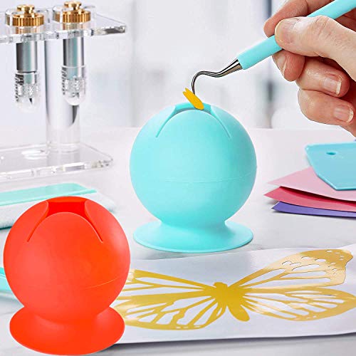 2 Packs Suctioned Vinyl Weeding Scrap Collector, Silicone Suction ...