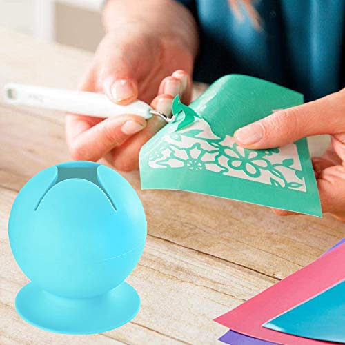 2 Packs Suctioned Vinyl Weeding Scrap Collector, Silicone Suction ...
