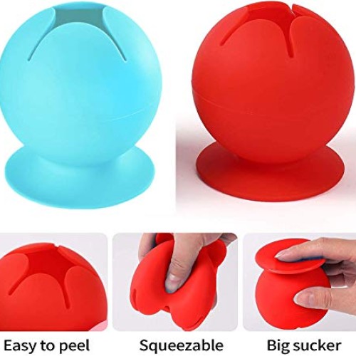 2 Packs Suctioned Vinyl Weeding Scrap Collector, Silicone Suction ...