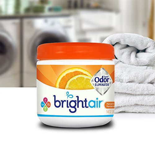 Bright Air Solid Air Freshener and Odor Eliminator, Mandarin Orang...