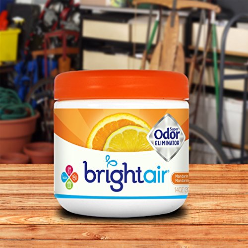 Bright Air Solid Air Freshener and Odor Eliminator, Mandarin Orang...