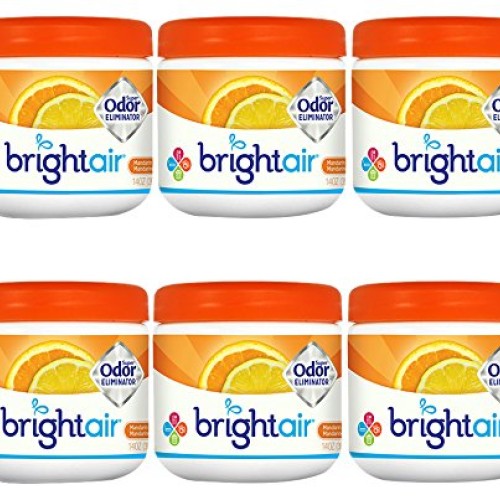 Bright Air Solid Air Freshener and Odor Eliminator, Mandarin Orang...