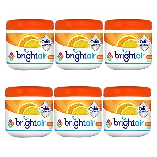 Bright Air Solid Air Freshener and Odor Eliminator, Mandarin Orang...