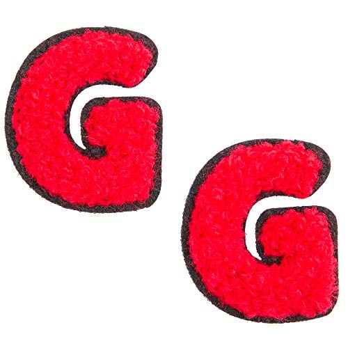 Bright Creations Iron On Alphabet Letter Patches A - Z 52 Count