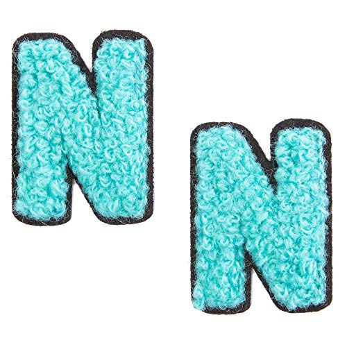 Bright Creations Iron On Alphabet Letter Patches A - Z 52 Count