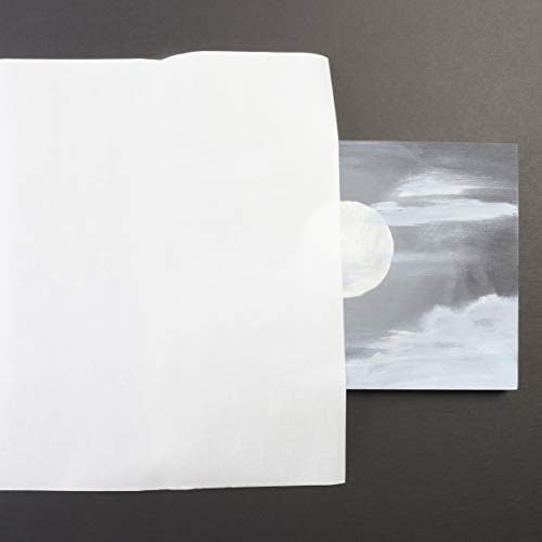 Glassine Paper Sheets for Artwork 16 x 20 in, 100 Pack