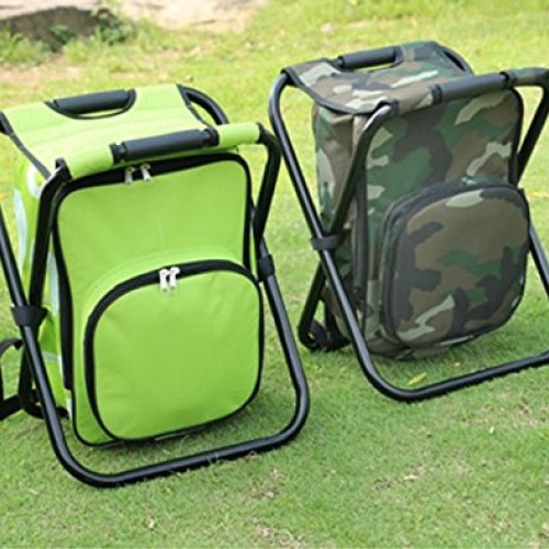 Upgrade Large Size Ultralight Backpack Cooler Chair, Portable & Fo...