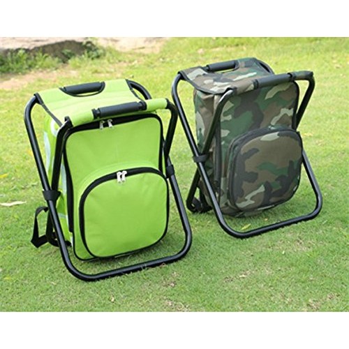 Upgrade Large Size Ultralight Backpack Cooler Chair, Portable & Fo...