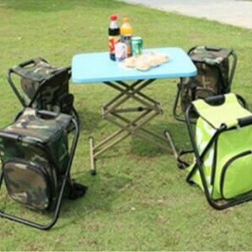 Upgrade Large Size Ultralight Backpack Cooler Chair, Portable & Fo...