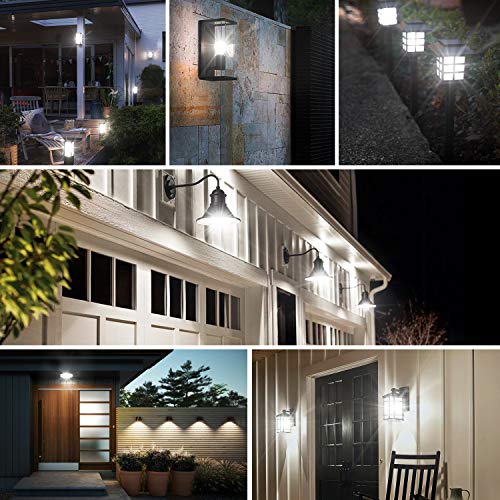 6-Pack Dusk to Dawn LED Light Bulbs, A19 11W100Watt Equivalent, ...