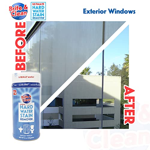 Brite & Clean Ultimate Hard Water Stain Remover, 6 Ounce Pack of ...