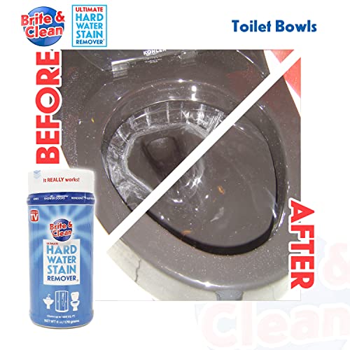 Brite & Clean Ultimate Hard Water Stain Remover, 6 Ounce Pack of ...