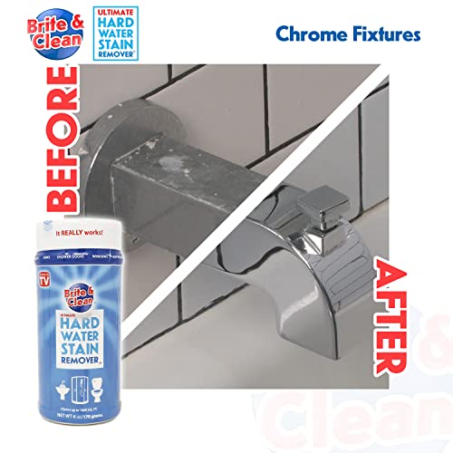 Brite & Clean Ultimate Hard Water Stain Remover, 6 Ounce Pack of ...