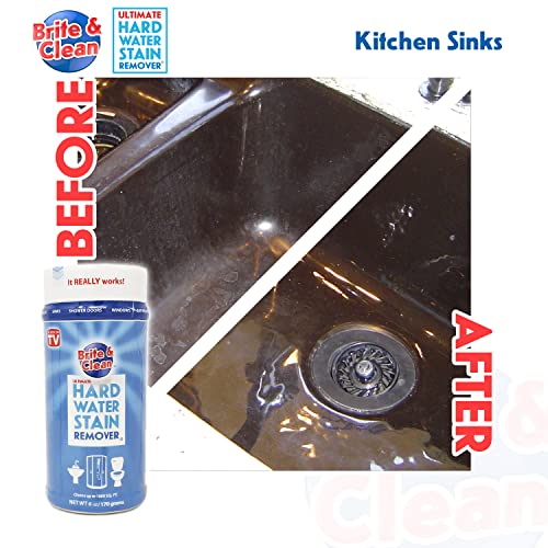 Brite & Clean Ultimate Hard Water Stain Remover, 6 Ounce Pack of ...
