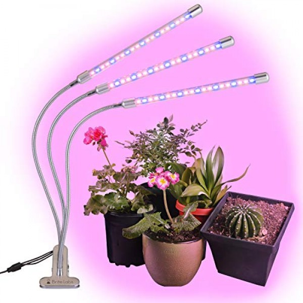 Brite Labs LED Grow Lights for Indoor Plants and Seedlings, Triple...