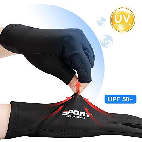 BRLIBESE Fishing Gloves Men Women UV Protection Driving Gloves UPF...