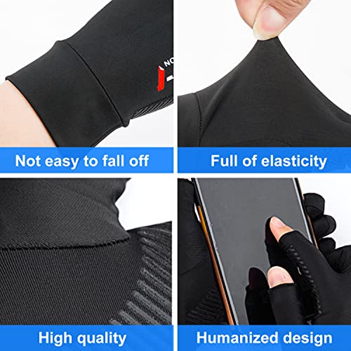 BRLIBESE Fishing Gloves Men Women UV Protection Driving Gloves UPF...