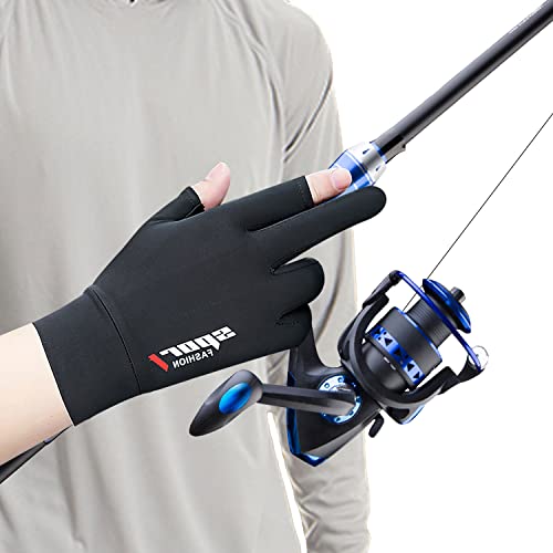 BRLIBESE Fishing Gloves Men Women UV Protection Driving Gloves UPF...