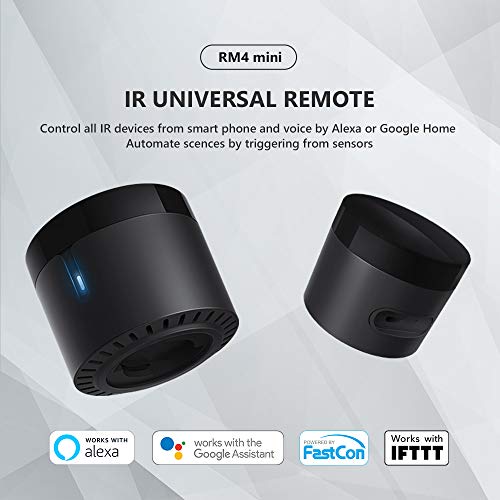 BroadLink RM4 Mini IR Universal Remote Control, Smart Home Automat...