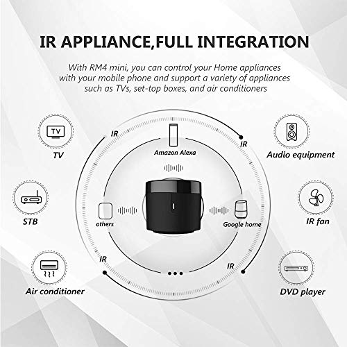 BroadLink RM4 Mini IR Universal Remote Control, Smart Home Automat...