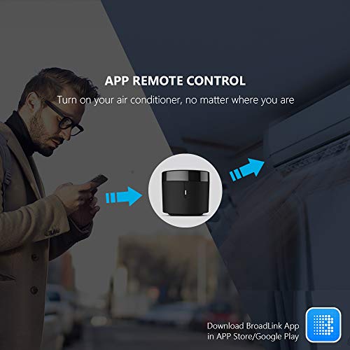 BroadLink RM4 Mini IR Universal Remote Control, Smart Home Automat...