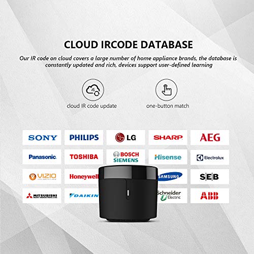 BroadLink RM4 Mini IR Universal Remote Control, Smart Home Automat...
