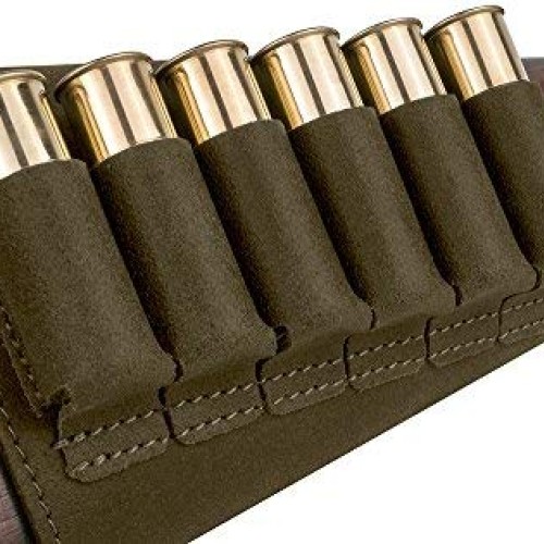 BRONZEDOG Hunting Buttstock Ammo Cartridge Holder Pouch Adjustable...