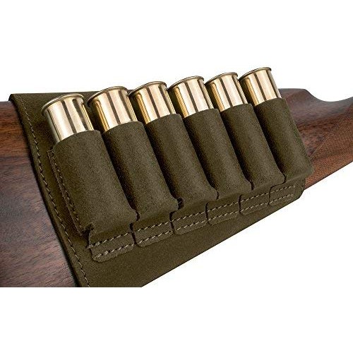 BRONZEDOG Hunting Buttstock Ammo Cartridge Holder Pouch Adjustable...