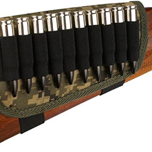 BRONZEDOG Nylon Adjustable Buttstock Holder Rifles .30-30 .308 .30...