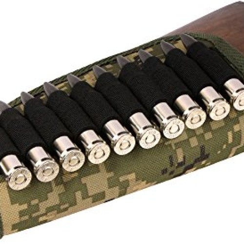 BRONZEDOG Nylon Adjustable Buttstock Holder Rifles .30-30 .308 .30...