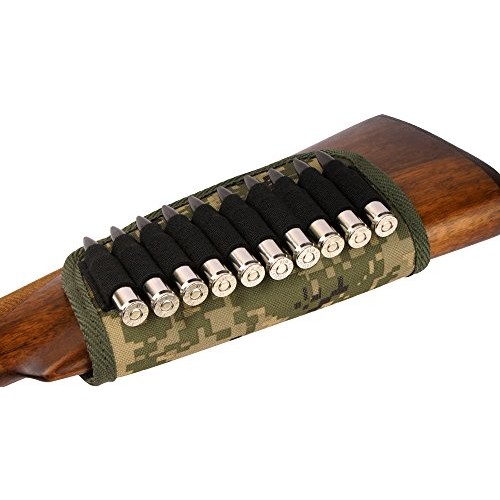 BRONZEDOG Nylon Adjustable Buttstock Holder Rifles .30-30 .308 .30...