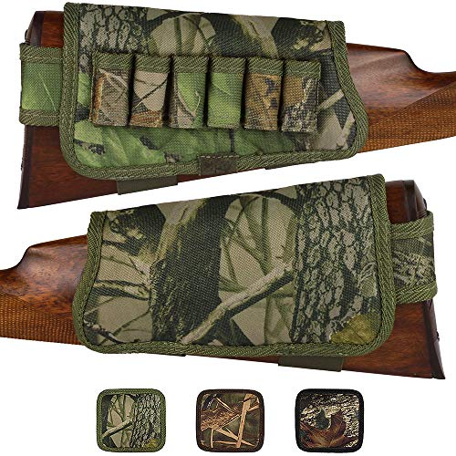 BRONZEDOG Nylon Shot Shell Holder Adjustable Buttstock Pouch Pa...