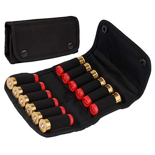 BRONZEDOG Shooters Pouch Nylon Ammo Cartridge Belt Holder Shot...