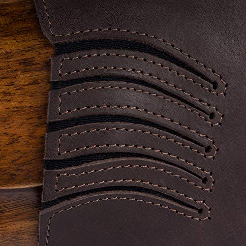 BRONZEDOG Waterproof Genuine Leather Recoil Pad Extendable Stock S...