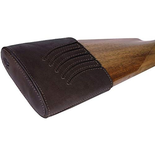 BRONZEDOG Waterproof Genuine Leather Recoil Pad Extendable Stock S...