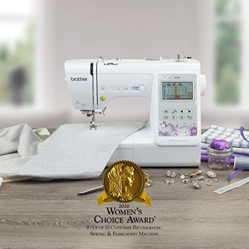Brother SE600 Sewing and Embroidery Machine, 80 Designs, 103 Built...