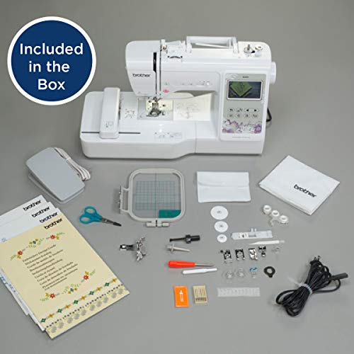 Brother SE600 Sewing and Embroidery Machine, 80 Designs, 103 Built...