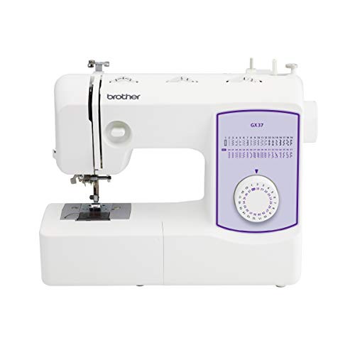 Brother Sewing Machine, GX37, 37 Built-in Stitches, 6 Included Sew...
