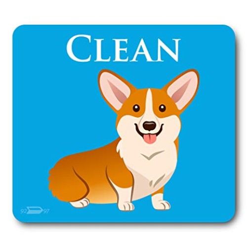 Dog Butt Funny Clean Dirty Dishwasher Magnet, Reversible Dish Wash...