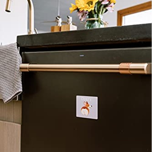 Dog Butt Funny Clean Dirty Dishwasher Magnet, Reversible Dish Wash...