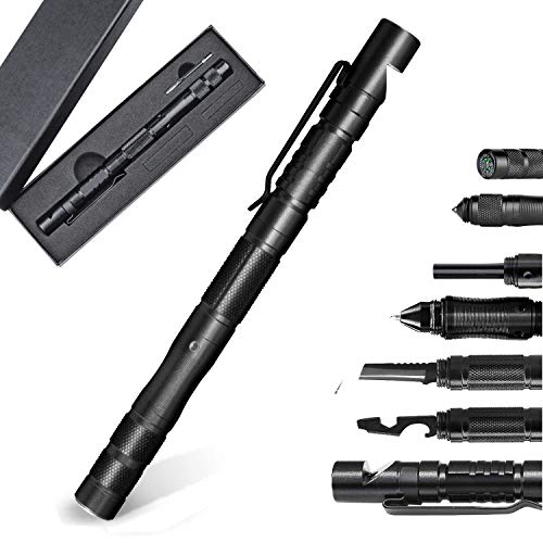 Tactical Pen, 10 in 1 Multi tools, Ballpoint, Screw Driver, Bottle...