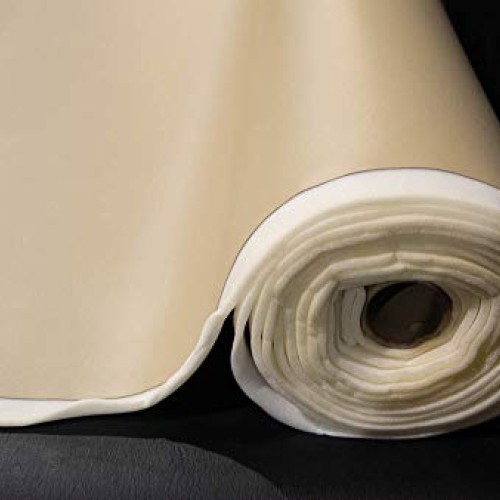1/4 Foam Backed Marine Vinyl Upholstery Fabric Dark Tan 54 Wide ...