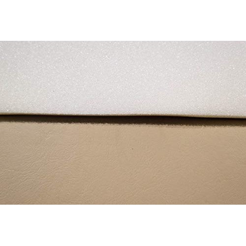 1/4 Foam Backed Marine Vinyl Upholstery Fabric Dark Tan 54 Wide ...